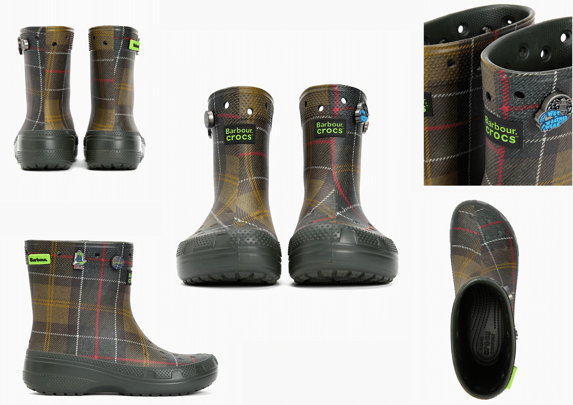 Barboour x Crocs - Boot