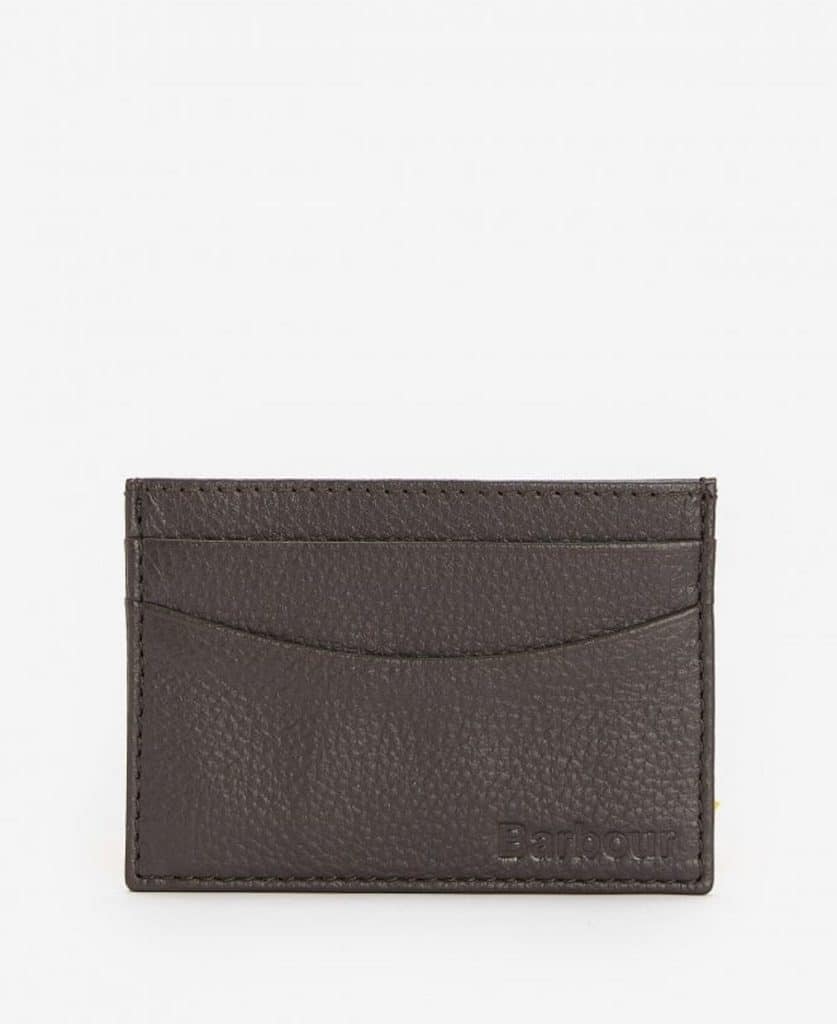 Porte-cartes en cuir Amble Barbour