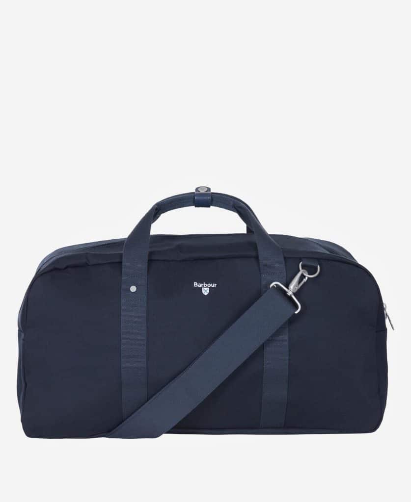sac de voyage cascade holdall barbour navy bleu marine