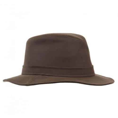 Chapeau huilé barbour vintage wax bushman