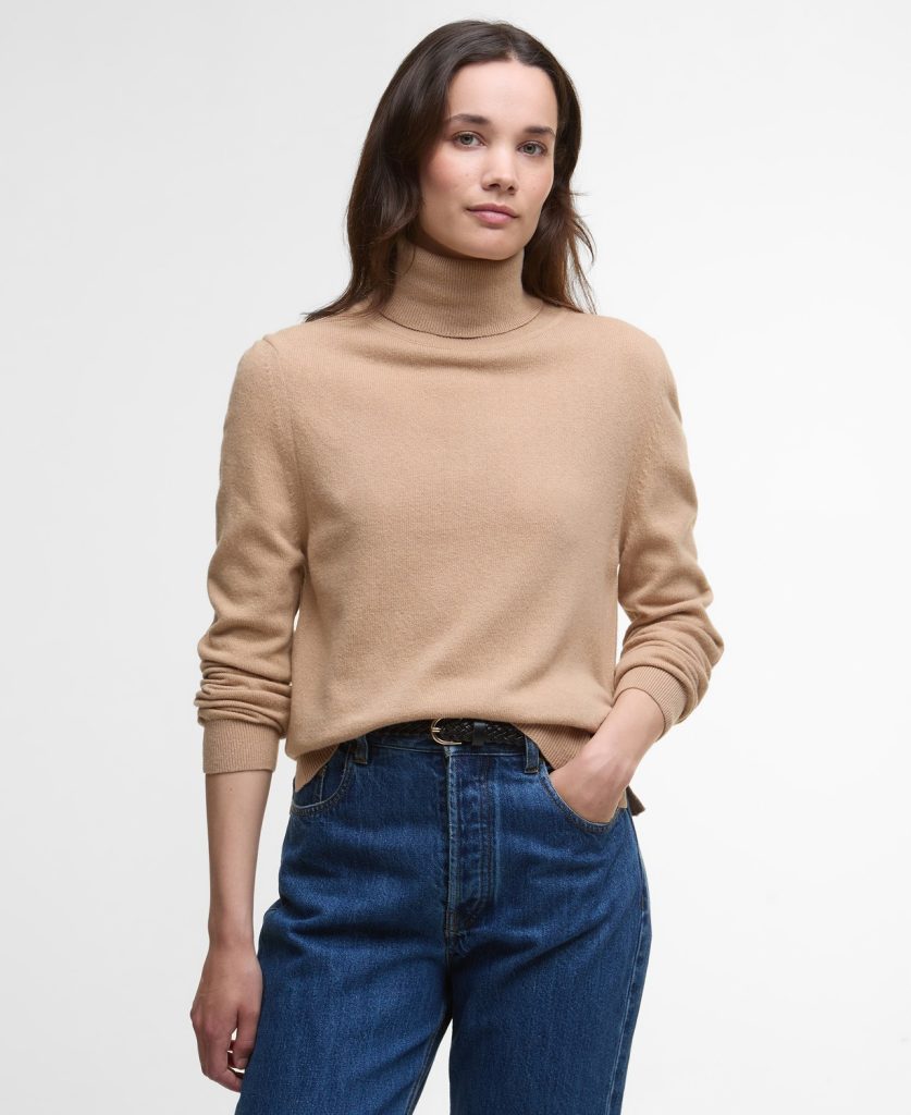 Pull à col roulé femme Pendle Barbour