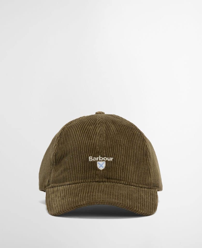 Casquette en velours côtelé Preston Barbour