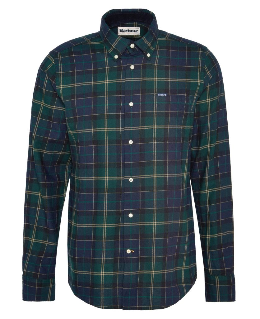 Chemise Fortrose homme Barbour greenloch tartan