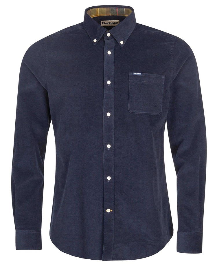 Chemise Ramsey Bleu marine Barbour