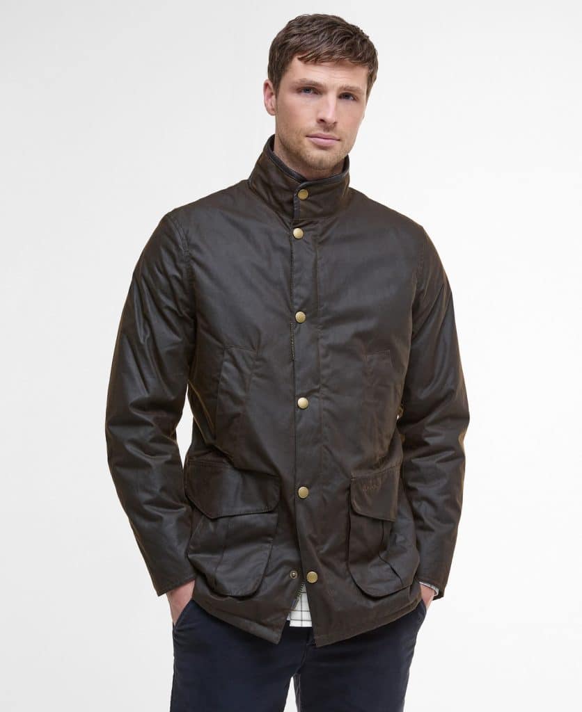 Veste huilée Hereford Barbour