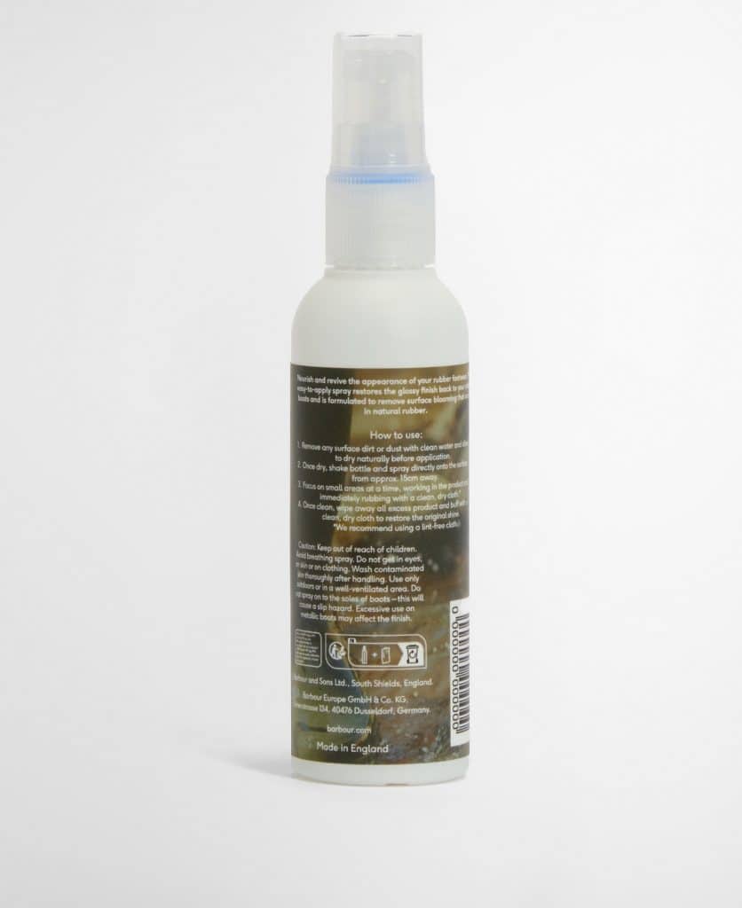 Spray d'entretien des bottes Barbour