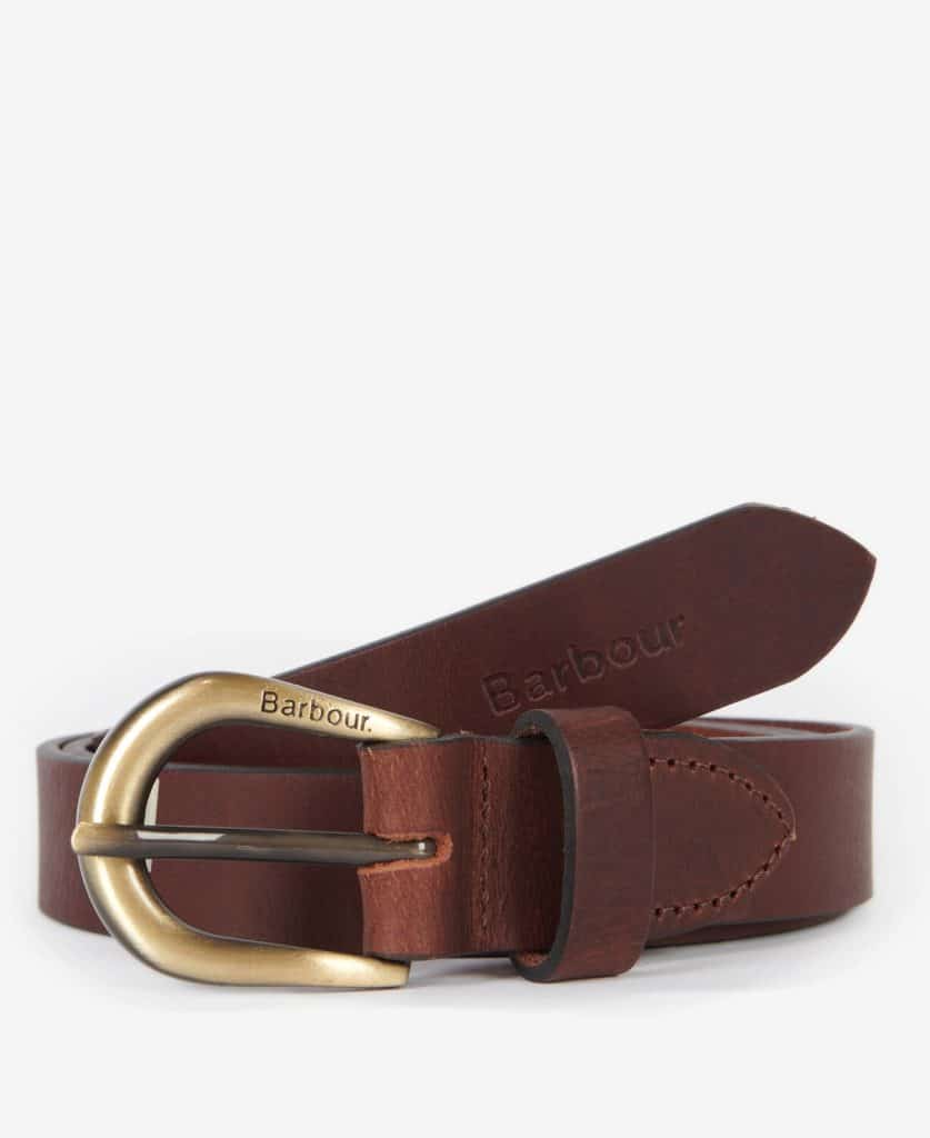 Ceinture en cuir pour femme Barbour Allanton