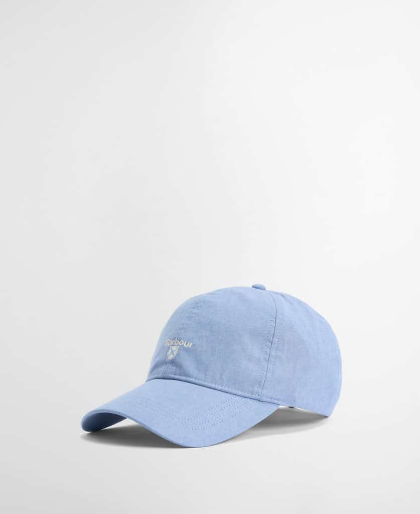 Caquette Nelson Barbour chambray bleu clair