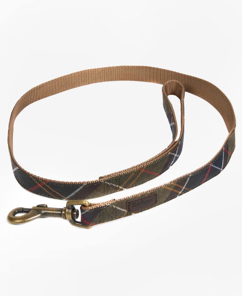 Laisse pour chien en tartan Webbing Barbour