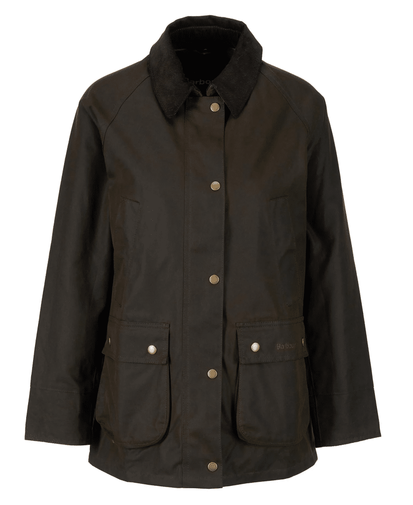 Veste huilée femme Barbour Acorn vert olive