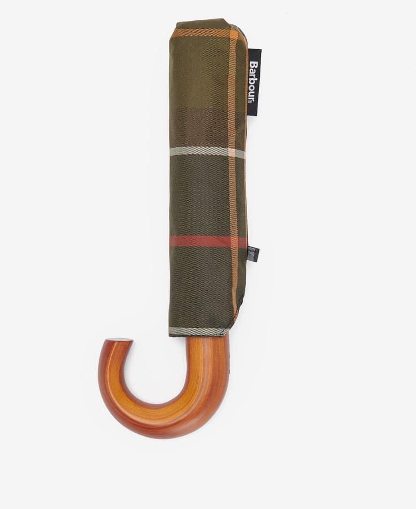 Parapluie en tartan mini Barbour