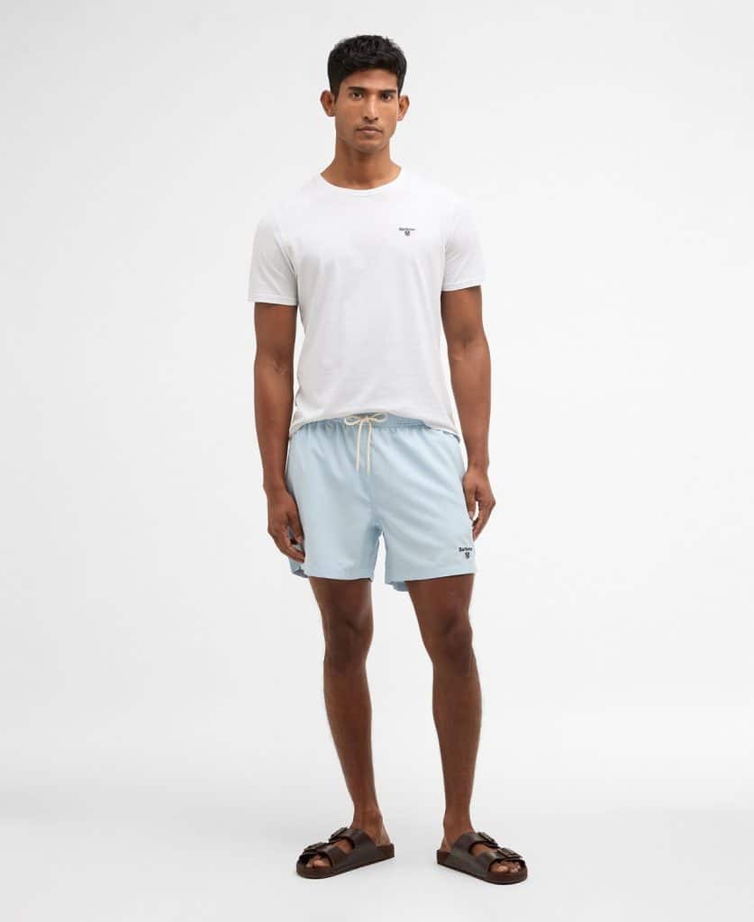 Short de bain homme Staple Logo 5" Barbour ocean sky