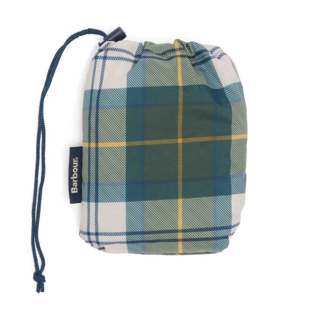 Poncho en tartan imperméable Barbour