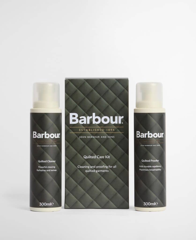Kit d'entretien des vestes matelassées Barbour