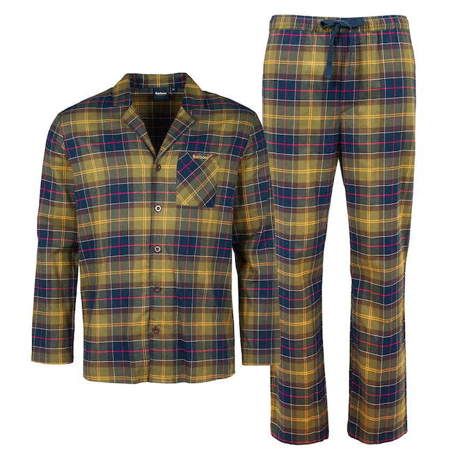 Ensemble de pyjama en tartan Barbour Laith